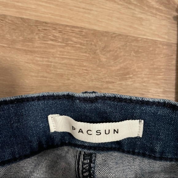 Pacsun high rise Jeggings blue size 23 - Picture 6 of 7